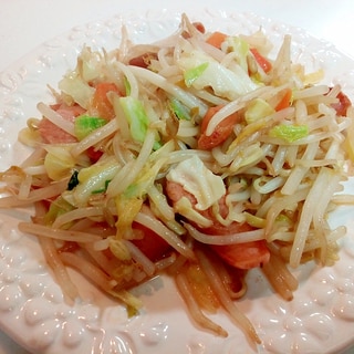 創味で　スパイシーチョリソー野菜炒め